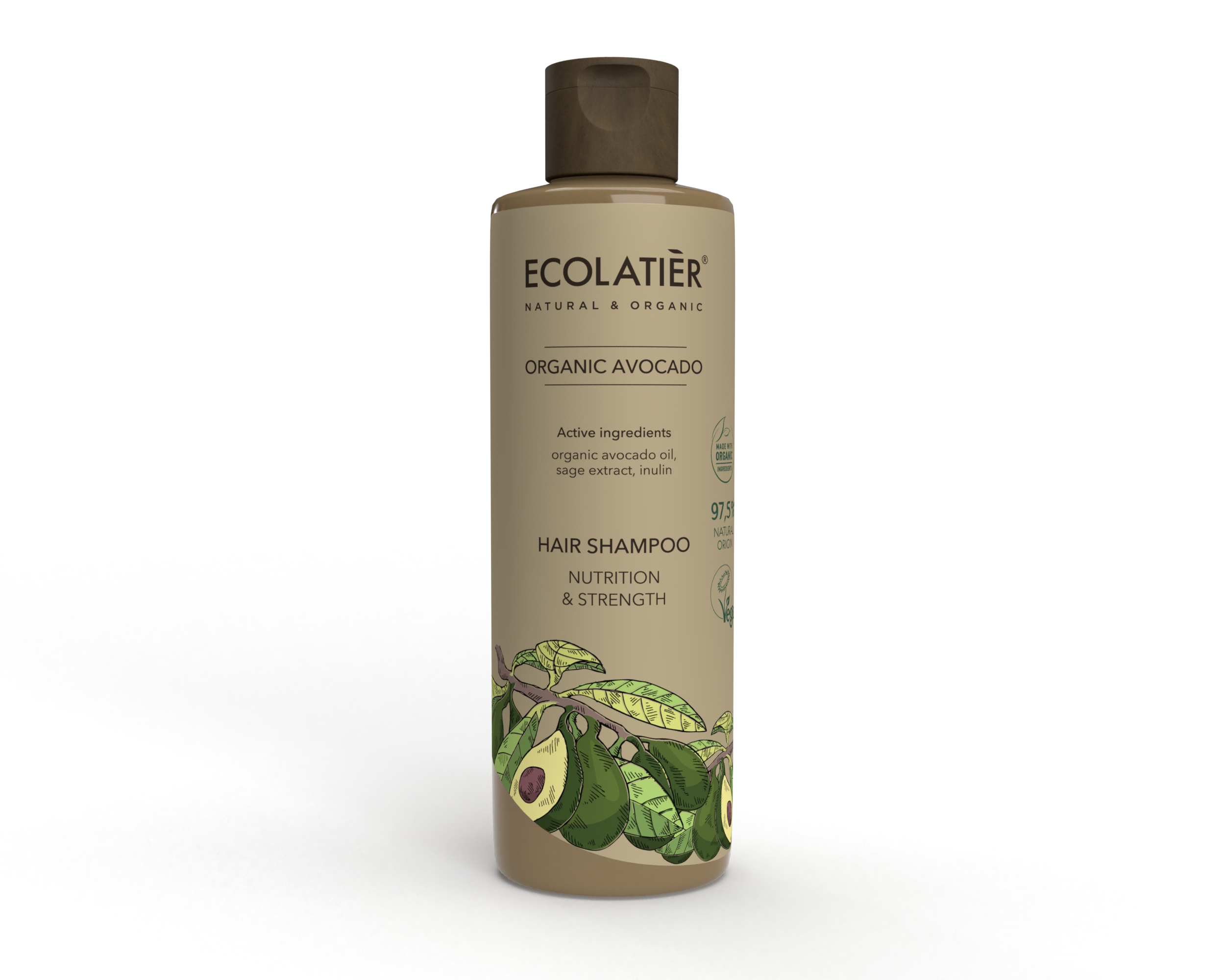 Hair Shampoo Nutrition & Strength  Avocado